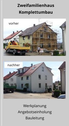 Referenzprojekt vorher und nachher