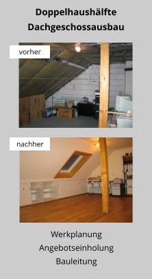 Referenzprojekt vorher und nachher