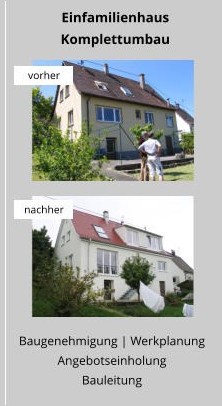 Referenzprojekt vorher und nachher
