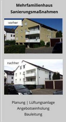 Referenzprojekt vorher und nachher