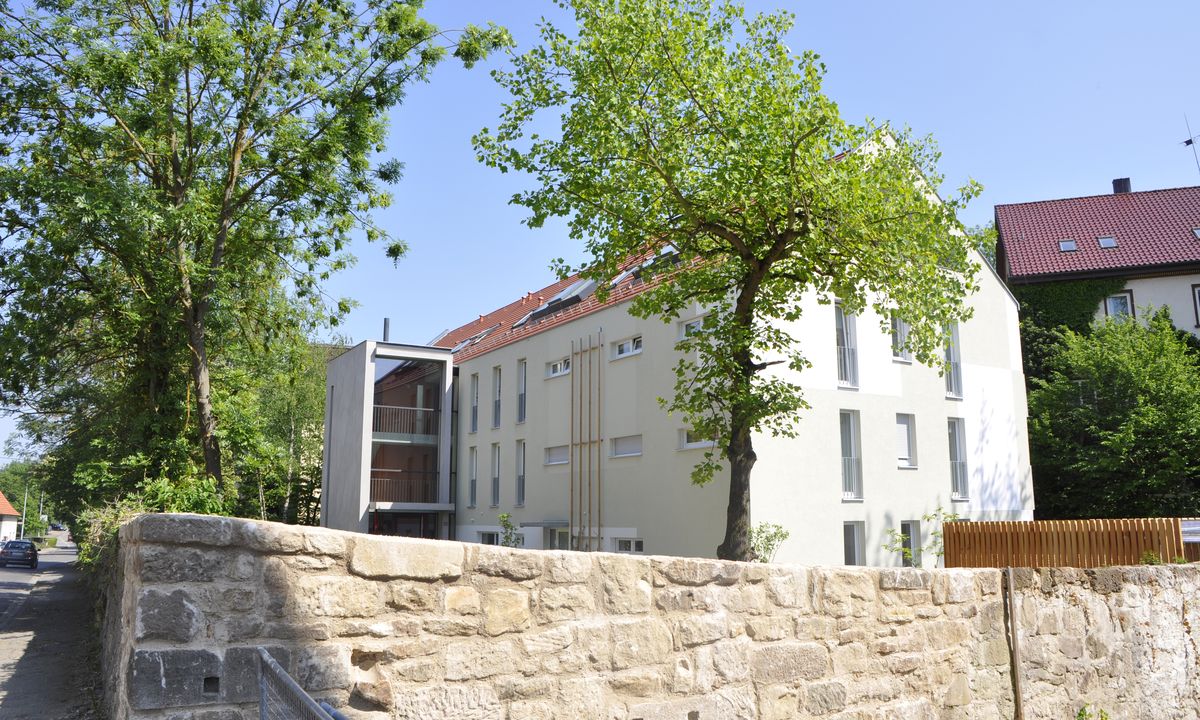 Mehrfamilienhaus mit 11 Wohnungen und Tiefgarage – nachher