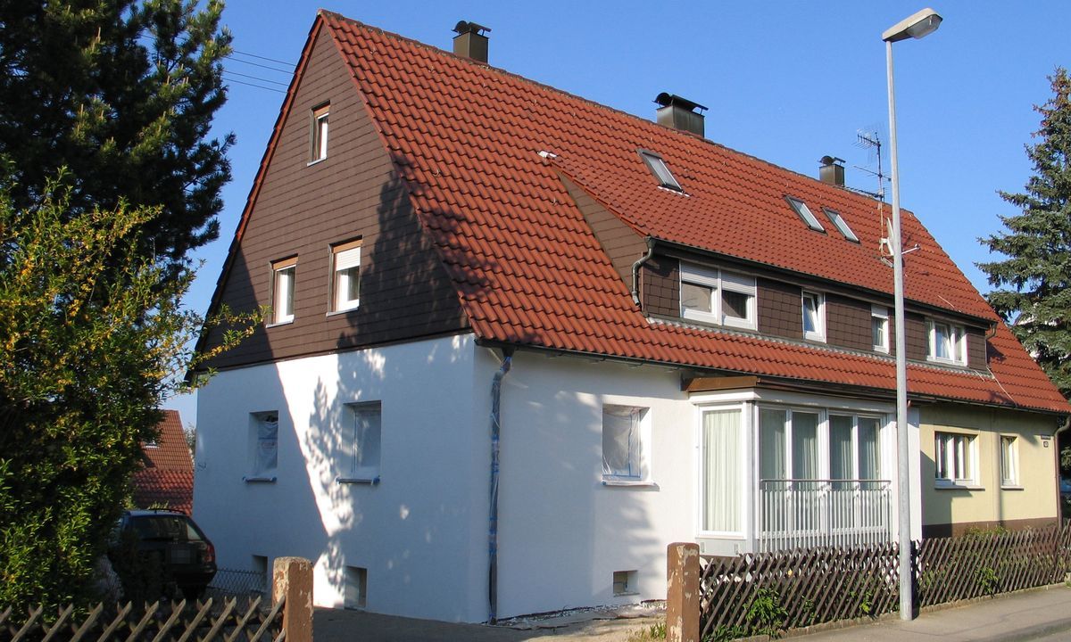 Doppelhaushälfte Wintergartenanbau – nachher