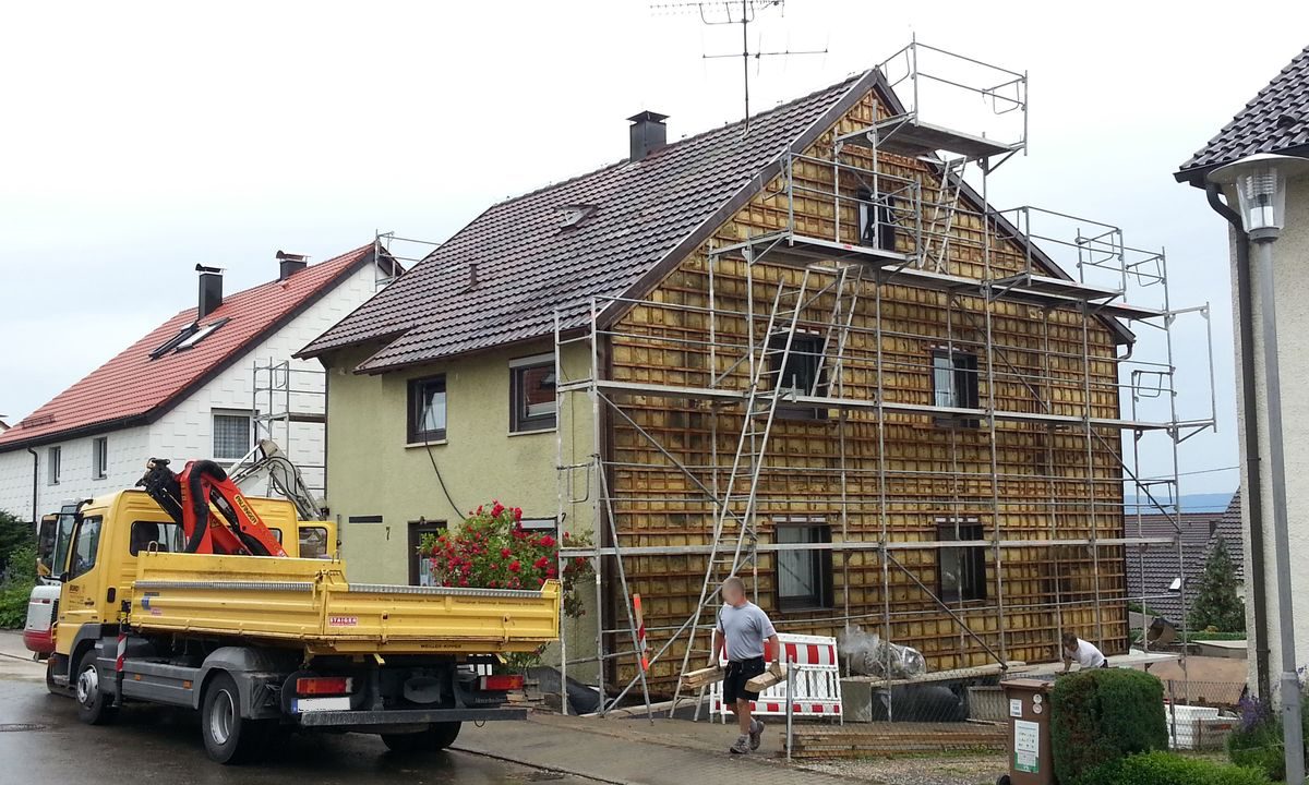 Zweifamilienhaus Komplettumbau – vorher