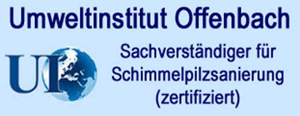 Umweltinstitut Offenbach: Sachverständiger für Schimmelpilzsanierung (zertifiziert)